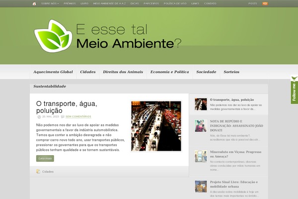 essetalmeioambiente.com site used Headlines-105