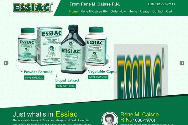 essiacfromcanada.com site used Essiac