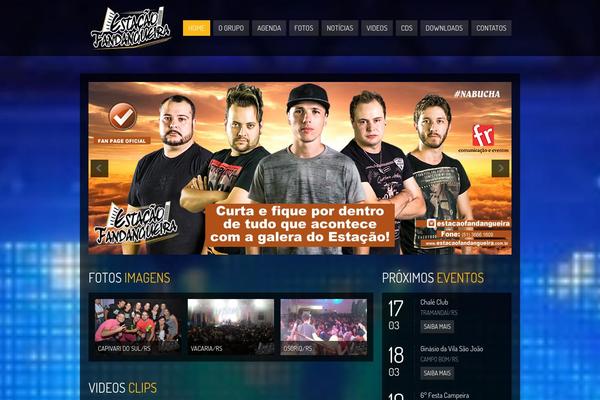 Clubber theme site design template sample