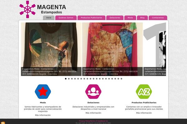 estampadosmagenta.com site used Magenta