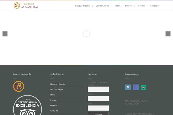 estancialaalameda.com site used Artics