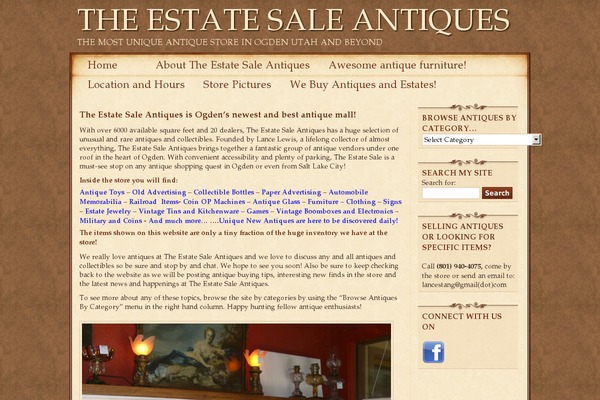 estate-sale-antiques.com site used Aesthete