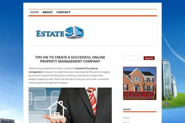 estate3d.com site used Flexy