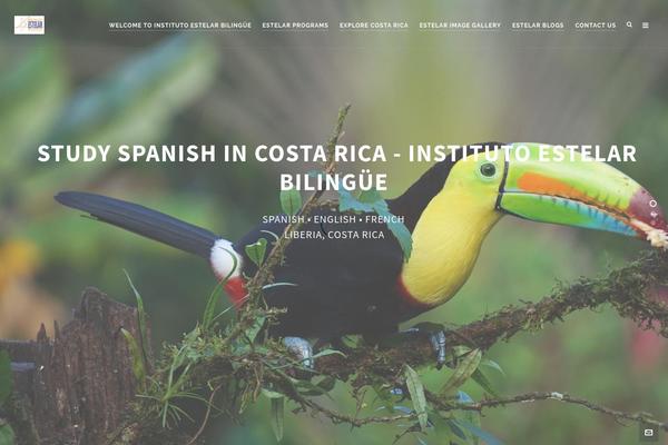 Highend theme site design template sample