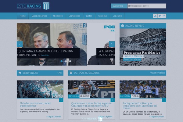 esteracing.com.ar site used Esteracing