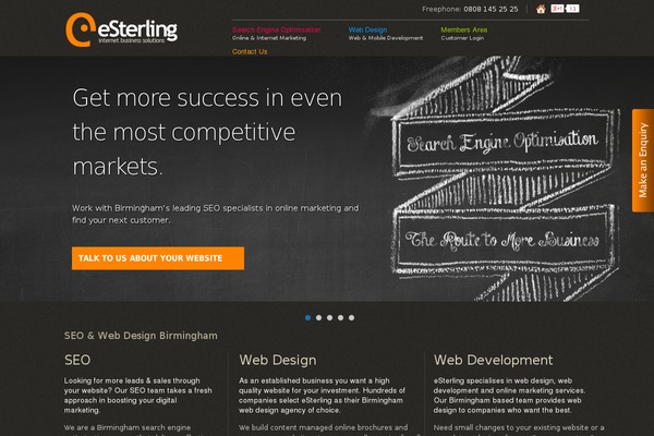 esterling WordPress theme, websites list used esterling theme esterling theme websites examples
