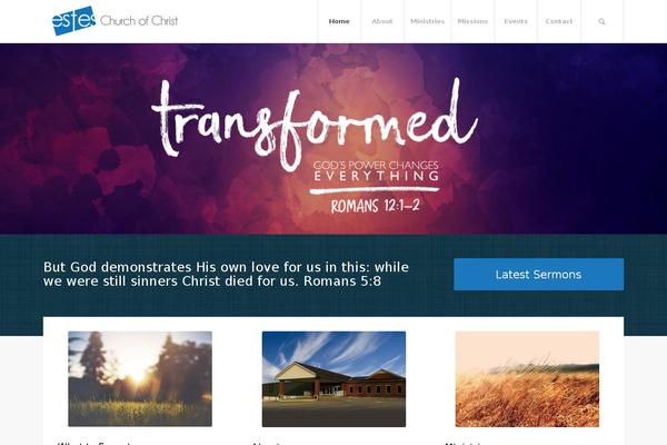 Enfold theme site design template sample