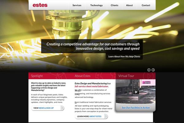 Twenty Eleven theme site design template sample