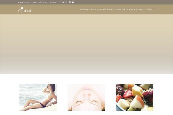 esteticacirene.com.ar site used Divi27