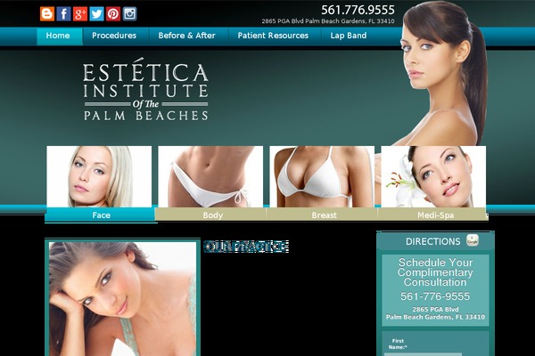 Enfold theme site design template sample