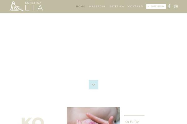 esteticalia.it site used Esteticalia