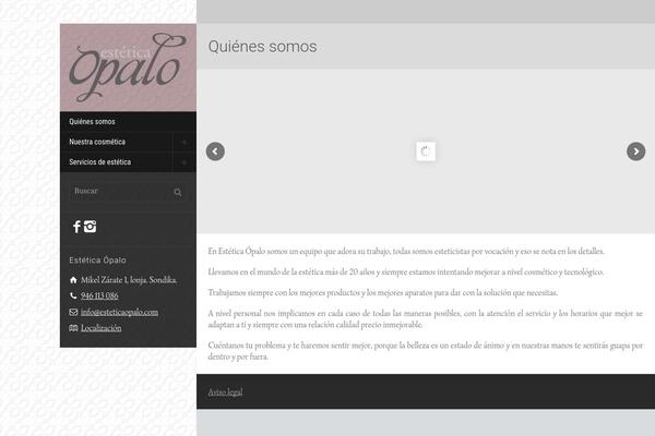 esteticaopalo.com site used Opalo