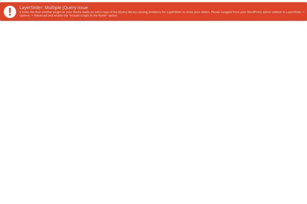 Site using LayerSlider plugin