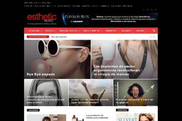 estheticworld.es site used NewsMag