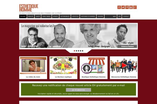 esthetiquehomme.com site used Esthetique-homme