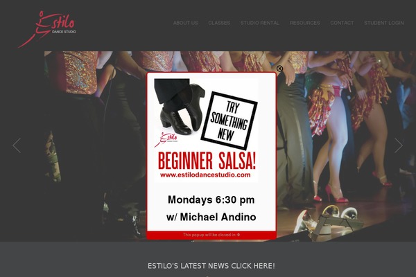 Story theme site design template sample