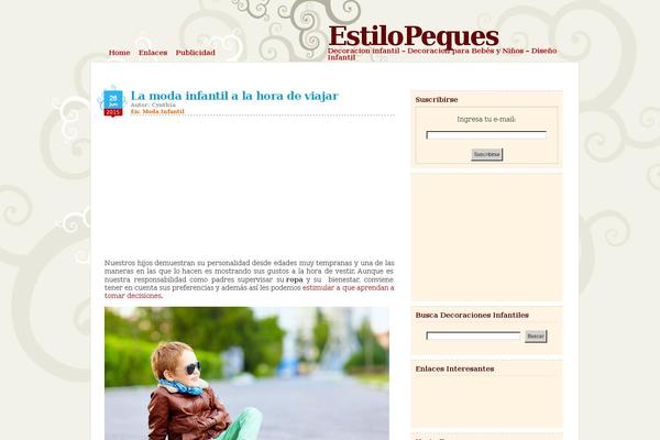 estilopeques.es site used Dilectio