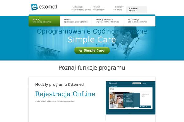 estomed.pl site used Estomed