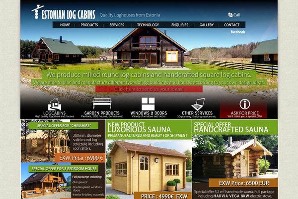estonianlogcabins.com site used Logcabins