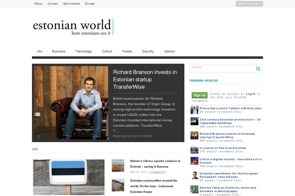 estonianworld.com site used Estonian-world