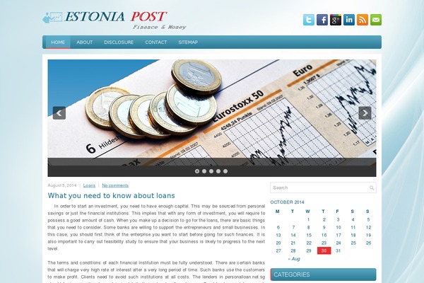 estoniapost.com site used Financespot