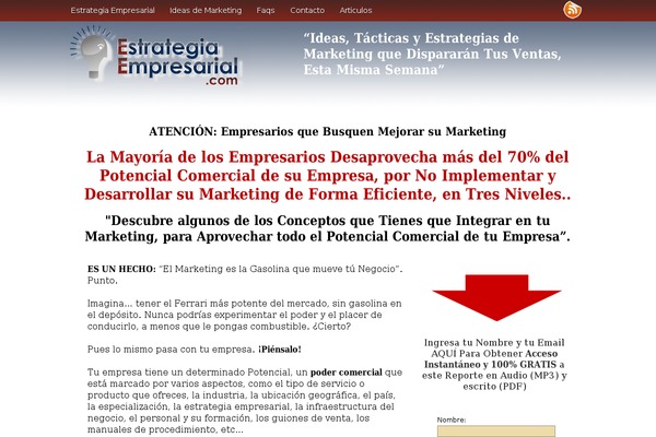 estrategia-empresarial.com site used Estrategia