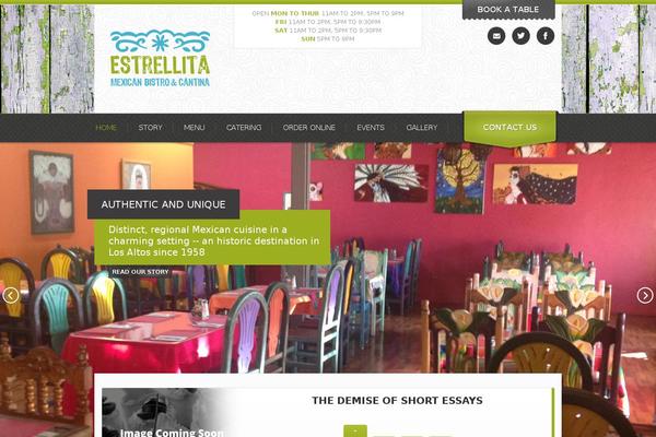 Bistro-responsive_foodie_app-theme theme site design template sample