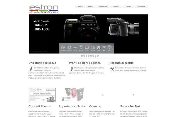estron.it site used Clear_theme