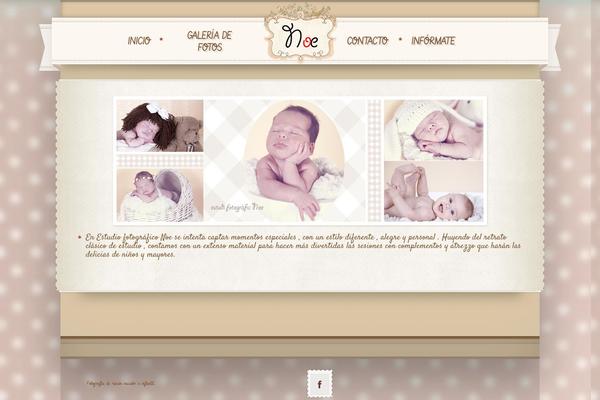 Retro theme site design template sample