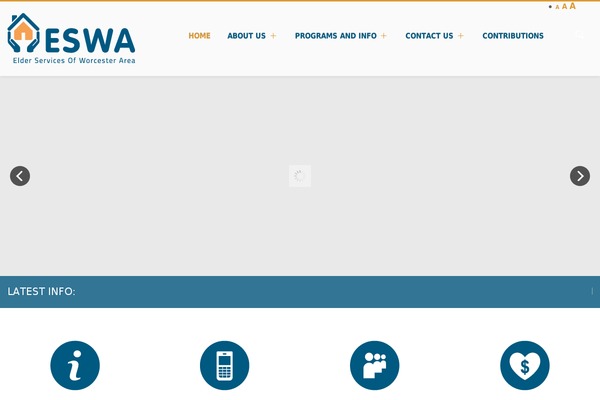 eswa.org site used Charityplus