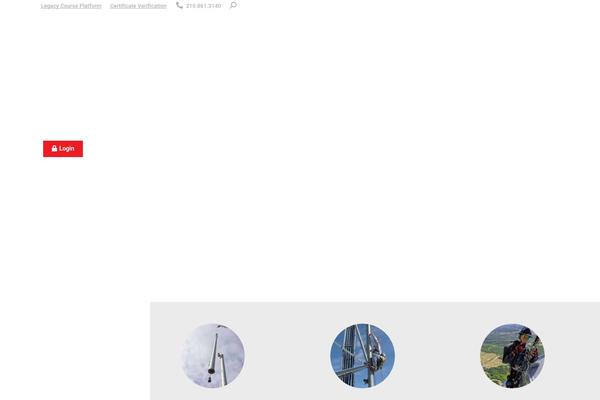 The7 Child theme site design template sample