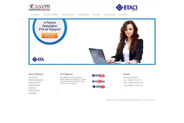 etaci.com site used Architekttheme