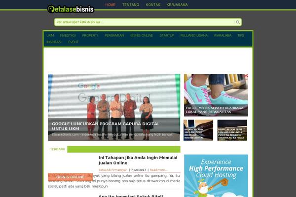 KadenceWP theme site design template sample
