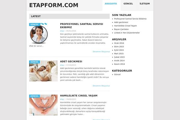 Point theme site design template sample