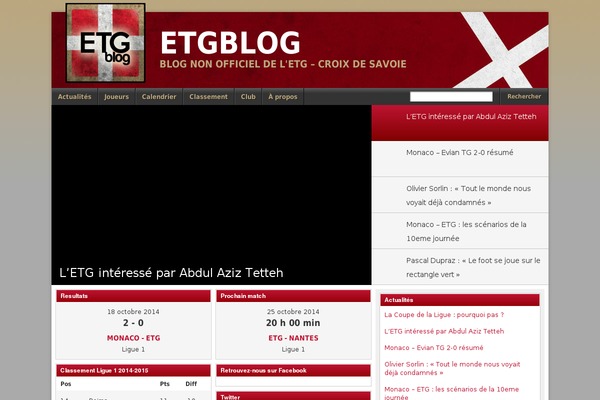 etgblog.com site used Footballclub-2.6.1