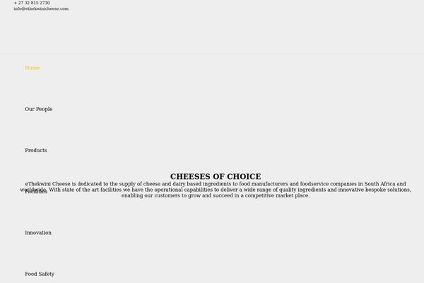 Impreza theme site design template sample