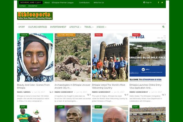 ethiosports.com site used DarkNews