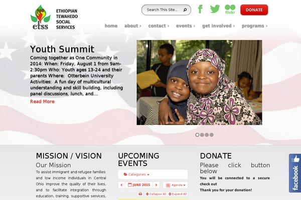 Enfold theme site design template sample