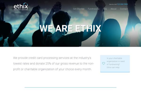 ethix.com site used Construction