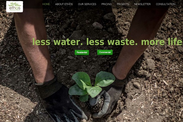 Eco Recycling theme site design template sample