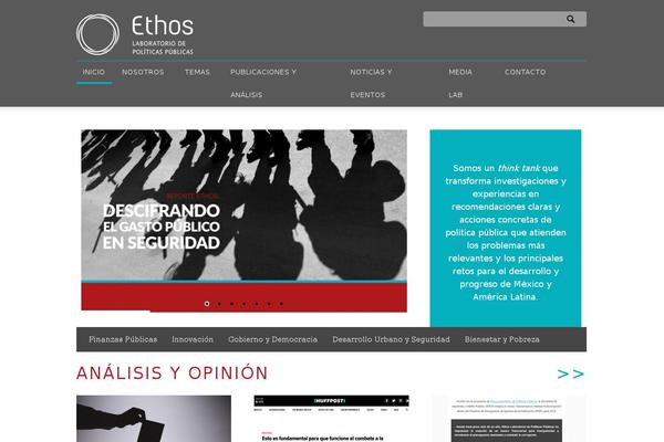 ethos.org.mx site used Ethos