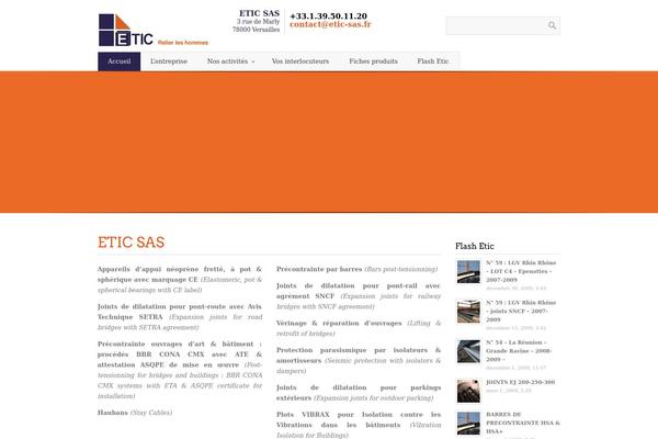 etic-sas.fr site used Broadscope