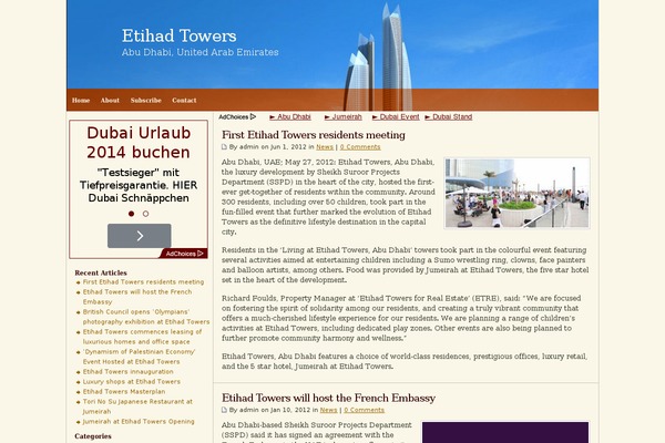 etihadtowers.net site used Towers