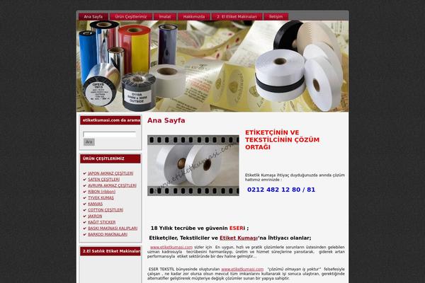 etiketkumasi.com site used Wordpress_business_template