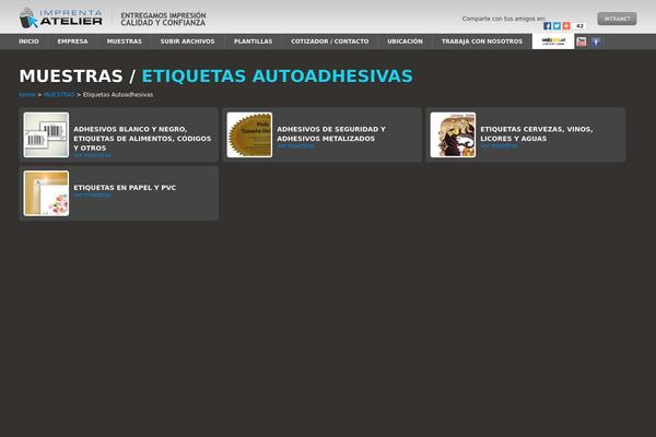 etiquetasautoadhesivas.cl site used Atelier_theme