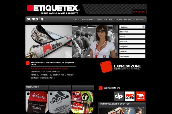 etiquetex.cl site used Etiquetex-theme