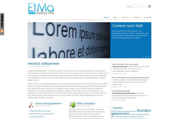 etma-consulting.de site used Media Consult