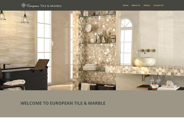 Divi theme site design template sample