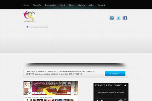 Site using Archivio2 plugin