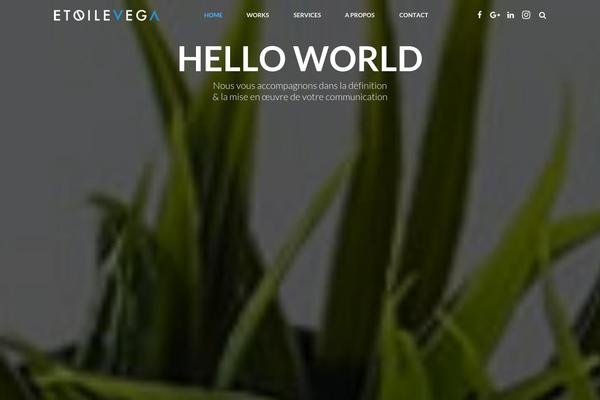 Impreza theme site design template sample